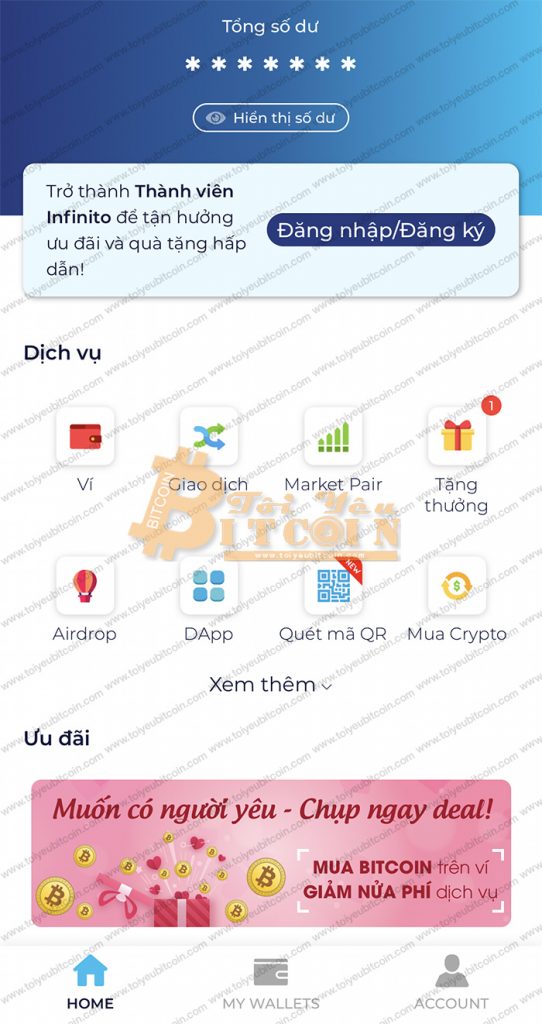 Cách khôi phục ví Infinito. Ảnh 4