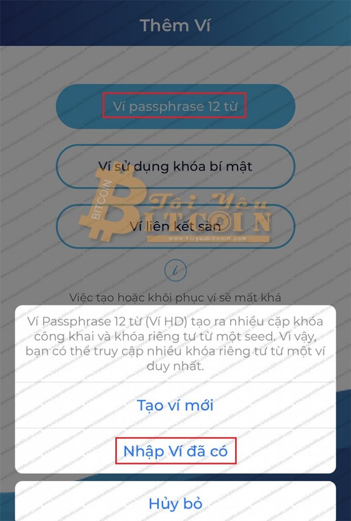 Cách khôi phục ví Infinito. Ảnh 1
