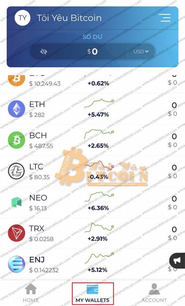 Cách add con/token vào ví Infinito. Ảnh 5
