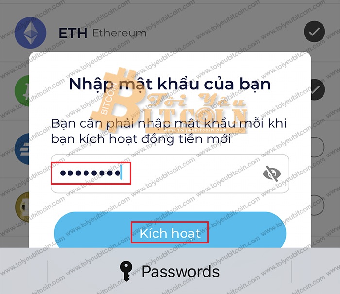 Cách add con/token vào ví Infinito. Ảnh 2