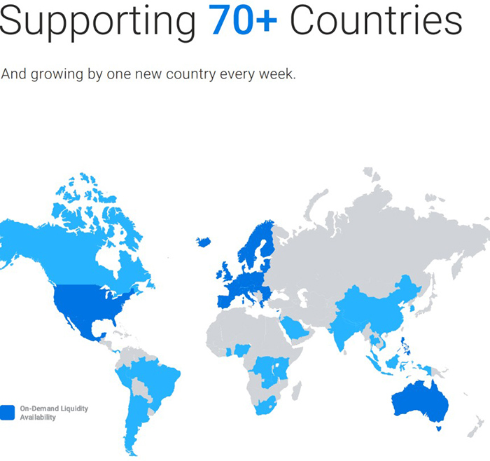 Hỗ trợ hơn 70 quốc gia