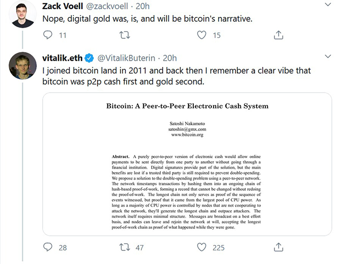 Nguồn: Twitter: Vitalik Buterin, Zack Voell