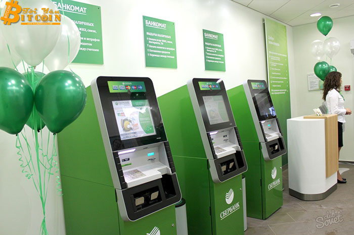 Ngân hàng lớn nhất nước Nga đang mua 5.000 máy ATM Blockchain có khả năng đào tiền điện tử
