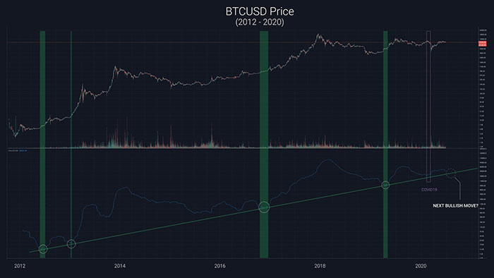 Mô hình giá Bitcoin mới. Nguồn: Willy Woo