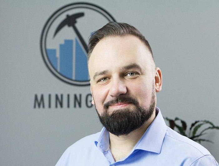 Gregory Rogowski, người mà giới đầu tư cho rằng đang giữ chức giám đốc điều hành Mining City. Ảnh: Medium