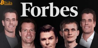 Forbes công bố danh sách tỷ phú Bitcoin giàu nhất thế giới