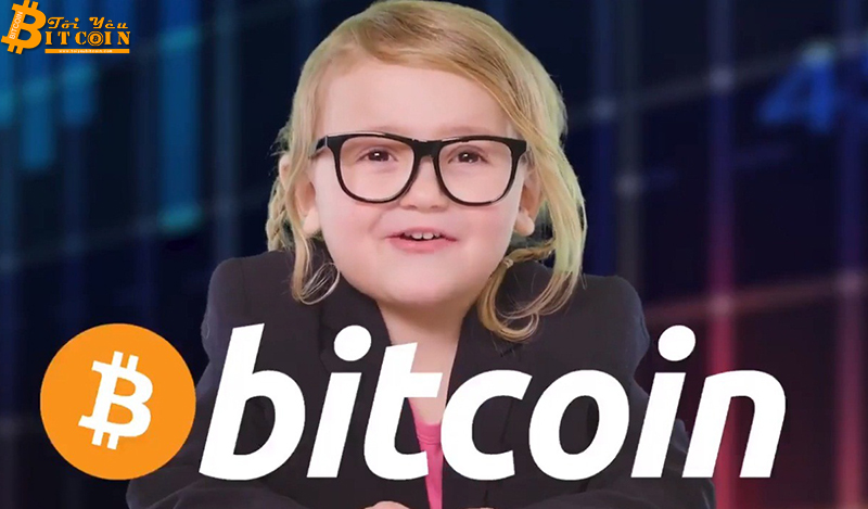 Bé 3 tuổi 'gây bão' khi giải thích về Bitcoin bằng kẹo