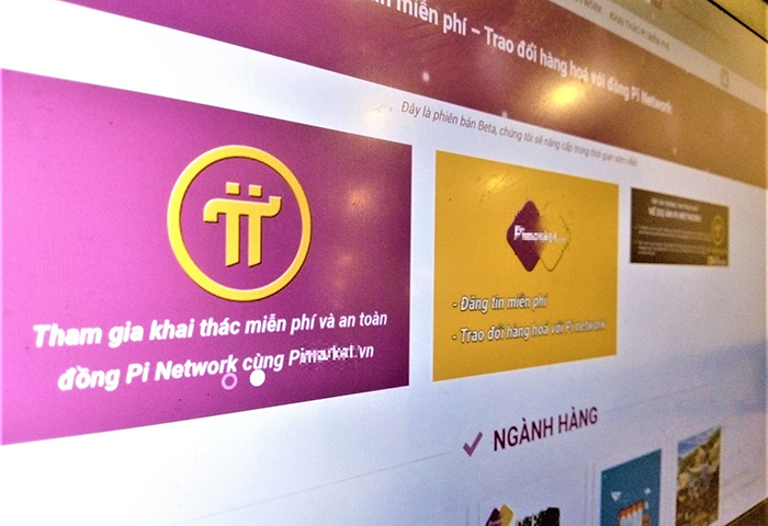 Trang thương mại sử dụng đồng Pi có tên Pi******.vn không có tổ chức pháp lý đứng đằng sau. Ảnh: Chụp màn hình.