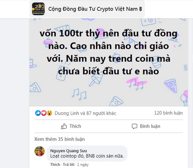 Ngày càng có nhiều người tìm hiểu đầu tư coin dù không được pháp luật bảo vệ - Ảnh Chụp màn hình