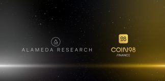 Coin98 Finance nhận đầu tư 4 triệu USD từ Alameda Research