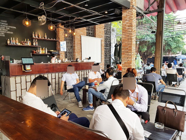 Một điểm giao dịch Bitcoin tại TP Hồ Chí Minh. (Ảnh: Dân trí)