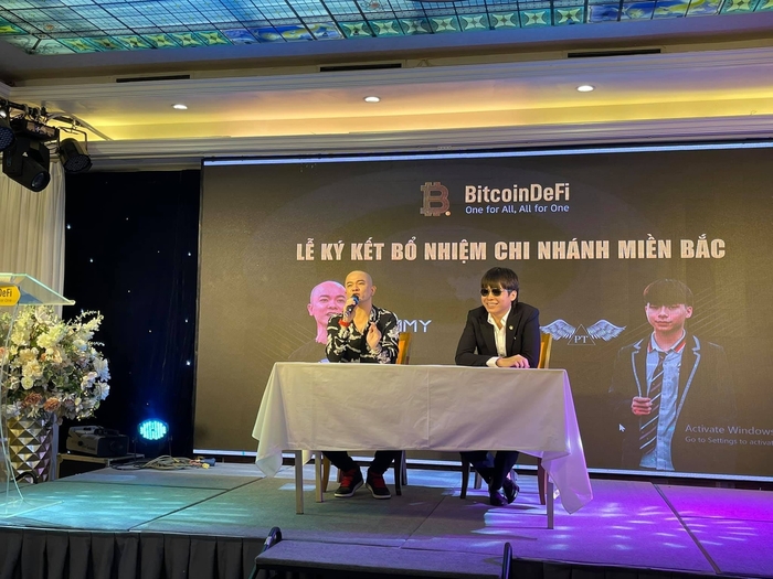 Tại sự kiện, Phạm Tuấn khẳng định BitcoinDefi đạt mốc 100 USD là điều dễ dàng.