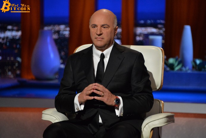 "Cá mập" Kevin O'Leary trở thành người phát ngôn của FTX, được trả lương bằng tiền điện tử