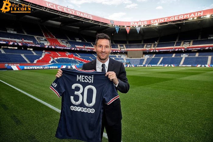 Messi vừa đến, tiền mã hóa PSG tăng gấp đôi