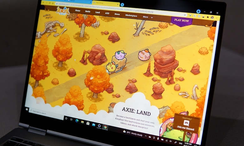 Axie Infinity - tựa game blockchain do người Việt phát triển - có thời điểm đạt 1 triệu người chơi hàng ngày. Ảnh: Lưu Quý