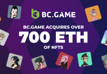 BC.GAME đầu tư 700 ETH vào NFT