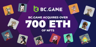 BC.GAME đầu tư 700 ETH vào NFT