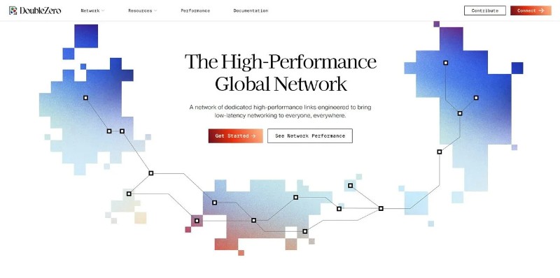 Trang chủ của dự án DoubleZero